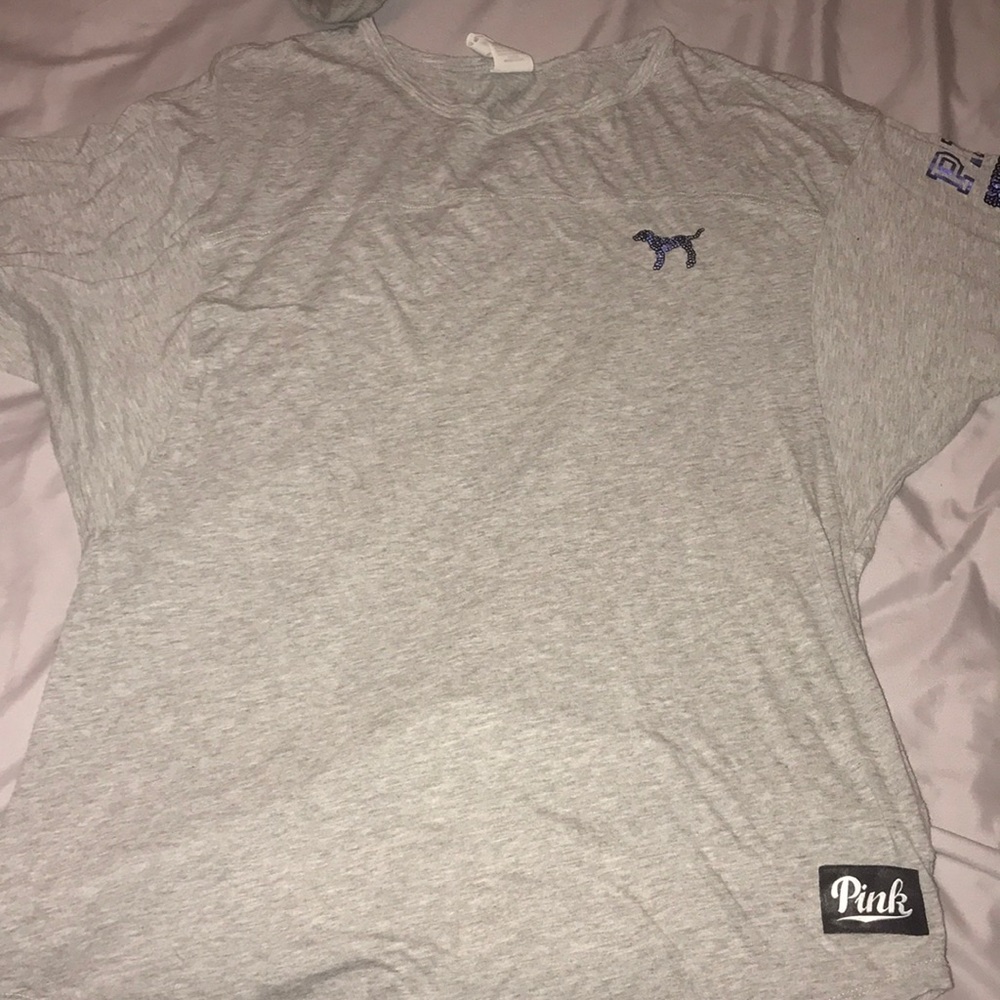 Cute grey PINK shirt